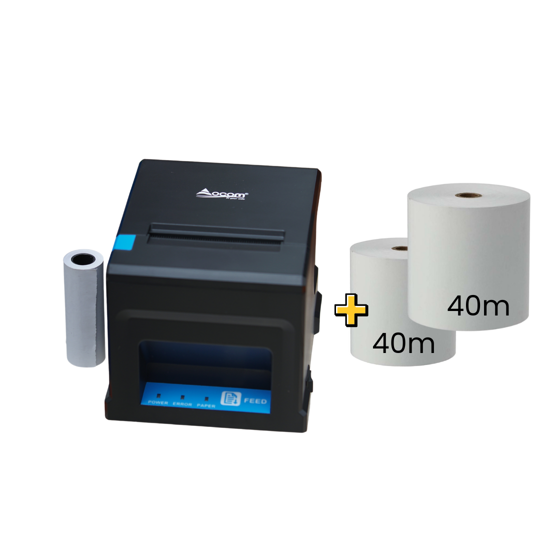Printer Termik per fatura 80MM USB + LAN + 2 rulona leter Printer Termik per fatura 80MM USB + LAN + 2 rulona leter